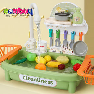 Lavabo elettrico per bambini fingono di giocare a <span class=keywords><strong>lavatrice</strong></span> in plastica <span class=keywords><strong>giocattolo</strong></span> - Product Image 3