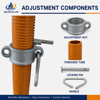 Étai en acier Q235 réglable / Étai de soutènement en acier / Étai de construction en acier - Réutilisable et facilement assemblable pour les grands bâtiments et les hôtels