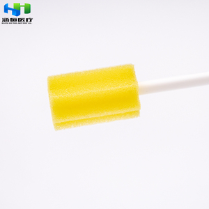 Hanheng tampone medico monouso per l'igiene orale spugna dentale per la pulizia dei denti bastoncini di schiuma orale non aromatizzati per la bocca - Product Image 4