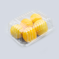 Boîte en plastique carrée blister jetable personnalisée 750B emballage de stockage transparent de qualité boisson alimentaire en vrac pour le stockage personnalisé