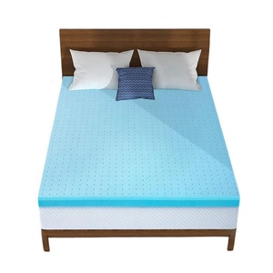 Surmatelas orthopédique compressé pour lit <span class=keywords><strong>futon</strong></span> au sol Matelas pliable en mousse à mémoire de forme en gel - Product Image 1