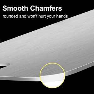 FLYWOD planche à découper double face <span class=keywords><strong>cuisine</strong></span> 100% tapis de découpe en titane pur ensemble de planche à découper en gros planche à découper en titane - Product Image 4