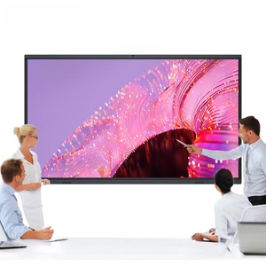 Hiseeview HT-86D 4K จออัจฉริยะแบบอินเทอร์แอคทีฟ LED ขนาด 75/86 นิ้ว ระบบอินฟราเรด 20/40 จุดสัมผัส ไวท์บอร์ดสำหรับการเรียนรู้ในโรงเรียน OEM - Product Image 1