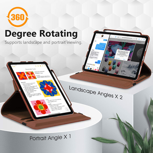 Ốp lưng máy tính bảng chống sốc bằng da PU, có chức năng đứng, dành cho <span class=keywords><strong>iPad</strong></span> Pro 11 inch M4, <span class=keywords><strong>iPad</strong></span> <span class=keywords><strong>mini</strong></span> 6 8.3 inch, <span class=keywords><strong>iPad</strong></span> thế hệ thứ 10 10.9 inch 2022 - Product Image 3