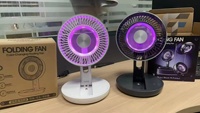 Nuevo Ventilador Plegable Levitante de Alta Velocidad, Modelo Transfronterizo F1, ABS/PC, Recargable, para Hogar, Cocina, Escritorio, Mini, de Pared