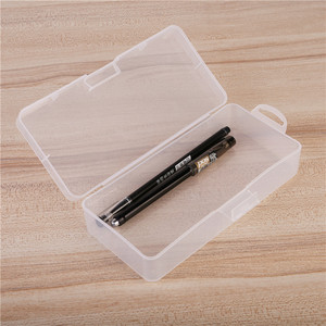 Mini caja organizadora de plástico transparente <span class=keywords><strong>Rectangular</strong></span>, contenedores con tapas con bisagras para artículos pequeños y otros proyectos de artesanía - Product Image 6