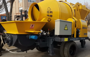 Betoniera Diesel con Pompa, Attrezzatura Portatile per Miscelazione in Vendita - Product Image 2