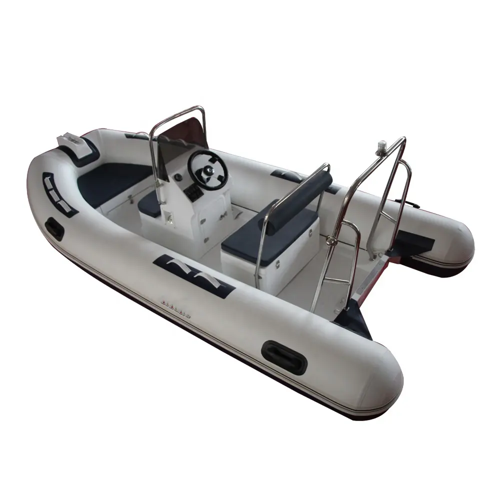 12ft Sâu V Keel Hull Sợi Thủy Tinh Sườn Inflatable Thuyền 360 Để Bán Hà Lan