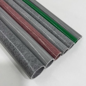 Tubo Redondo de Fibra de Vidrio/Tubo Redondo de FRP/Tubo Redondo Pultruido para Uso en Construcción con Servicios de Soldadura, Doblado y Corte - Product Image 4