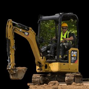 Excavadora Mini Usada Original de Japón, Caterpillar 301.7CR de 1 y 2 Toneladas, Excavadora Pequeña Cat 301.7CR en Venta, con Certificación CE - Product Image 2