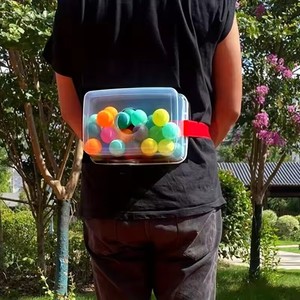<span class=keywords><strong>Jeu</strong></span> de société familial en plein air - une boîte à balles avec 30 balles colorées, le cadeau idéal pour Noël, Thanksgiving et Halloween - Product Image 3
