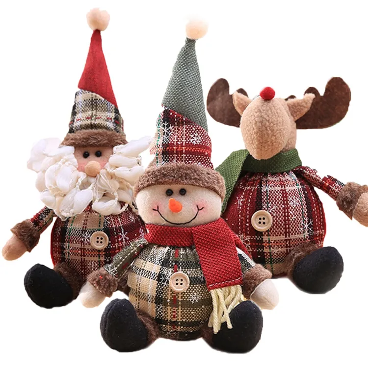 2021 Kerstman Vrolijk Kerstfeest Decoraties Kerst Elf Pop Voor Huis Kerstboom Decor Geschenken