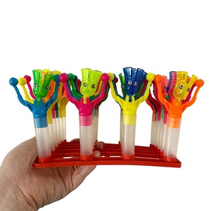 Caramella vuota giocattolo promozionale per bambini caramella 2g contenitore tubo dolce Dispenser con giocattoli sonaglio - Product Image 2