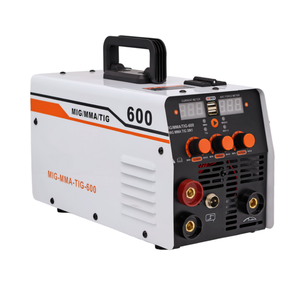 เครื่องเชื่อมแบบกลับหัว MIG-600 พร้อมปืนเชื่อมแบบสปูลกัน 220v เครื่องเชื่อม MMA ราคาเครื่องเชื่อม 3 in 1 120a 140a - Product Image 1