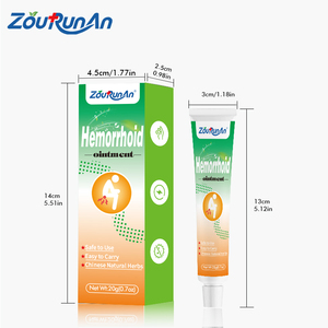 ZouRunAn, precio de fábrica, crema Original para hemorroides, eliminación de extractos de hierbas chinas, pomada antihemorroidal <span class=keywords><strong>externa</strong></span> interna - Product Image 1