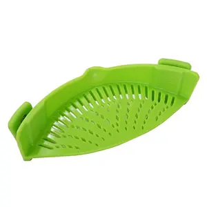 New Trending Products Factory Hot Sale High Quality Kitchen Gadgets Silicone Vegetable Drainer Household Water filter