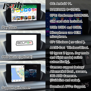 8GB lsailt Android 13 giao diện video đa phương tiện cho Lexus ct200h RX ES GX 2014-2021 bao gồm Carplay không dây, Netflix, <span class=keywords><strong>YouTube</strong></span> - Product Image 6