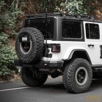 OMU Meilleures ventes : Support de drapeau arrière en aluminium tout-terrain pour Wrangler JL JK, Accessoires automobiles