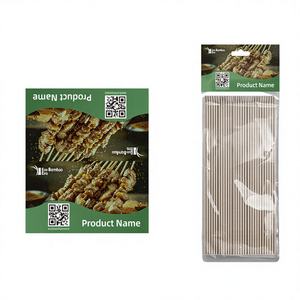 Bâtonnets de bambou naturels de couleur verte, style japonais, 10 cm, mini-épingle à brochettes Teppo pour plats raffinés, vente en gros, directement de l'usine - Product Image 6