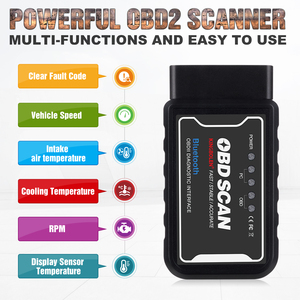 2025 OBD2 máy quét Mini <span class=keywords><strong>ELM327</strong></span> BT V1.5 cho Android <span class=keywords><strong>OBD</strong></span> <span class=keywords><strong>scan</strong></span> <span class=keywords><strong>ELM327</strong></span> V1.5 pic25k80 Đầu đọc mã Xe Máy quét tự động công cụ Chẩn đoán - Product Image 5