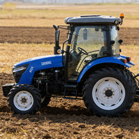 Le tracteur à quatre roues motrices de 60 chevaux le plus adapté pour les terres agricoles et les jardins