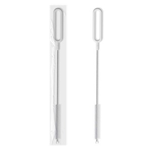 Cepillo para pajitas original de 20 cm, cepillo extendido de acero inoxidable 304 con cerdas de nailon, cepillo para tubos de ensayo, cepillo para chupetes de niños - Product Image 5
