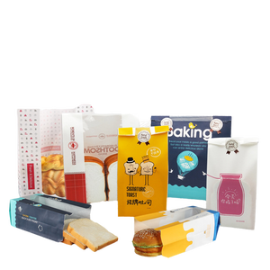Bolsa de Papel Kraft Personalizada Ecológica para Llevar Comida Rápida, Hot Dogs, Hamburguesas, Pollo Frito, Resistente a la Grasa - Product Image 5