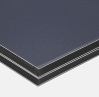 Paneles de Material de Construcción de Panel ACM ACP de Primera Calidad, Paneles de Revestimiento Compuesto de Aluminio para Decoración de Paredes Exteriores