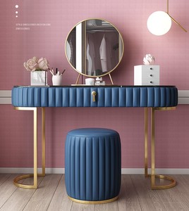 F0446-B Luxury Hot Sale <strong>Girls</strong> Modern Multi Chest <strong>Vanity</strong> Mirror Dressing <strong>Table</strong> with Mirror - Product Image 2