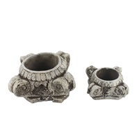Offre Spéciale : Pots de Fleurs Carrés en Ciment Faits Main de Qualité Supérieure, Personnalisables, Écologiques et Modernes pour Jardin, Vente en Gros