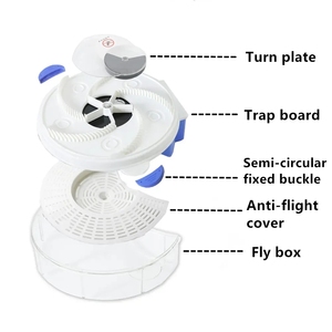 Matamoscas con interfaz USB para el hogar, <span class=keywords><strong>atrapamoscas</strong></span> rotativo completamente automático - Product Image 5
