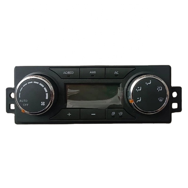 A/C Controller Switch for Dongfeng KX D760 Truck Cabin Instrument Workben Part Air Conditioning Control Panel8112010-C6100/C6105
