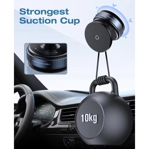 Support de téléphone à ventouse, support magnétique pour <span class=keywords><strong>voiture</strong></span>, support de téléphone à ventouse réglable à 360° pour salle de sport/miroir/surface lisse - Product Image 3