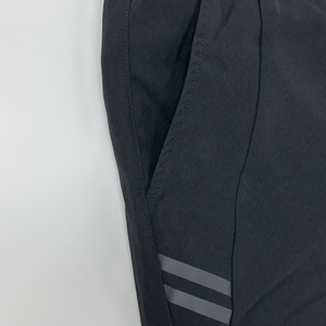 กางเกงถักผ้าสแปนเด็กซ์ลำลองสำหรับผู้ชายกางเกงเอวยางยืดกันลมสามารถถอดโลโก้ได้แบบตรงมีลวดลายกลางแจ้ง - Product Image 4