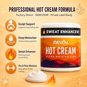 Crema Reductora <span class=keywords><strong>de</strong></span> <span class=keywords><strong>Grasa</strong></span> Abdominal <span class=keywords><strong>de</strong></span> Marca Privada, Crema Adelgazante Quema <span class=keywords><strong>Grasa</strong></span>, 150g/200g, Ingredientes Activos Herbales - Product Image 2