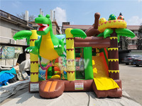 Maison de rebond commerciale pour enfants en gros avec toboggans gonflables combo aquatique châteaux de saut gonflable à vendre videur gonflable