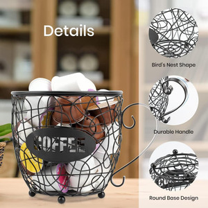 카운터 컵 홀더 용 대용량 K 컵 홀더 <span class=keywords><strong>Keurig</strong></span> 포드 홀더 - Product Image 3