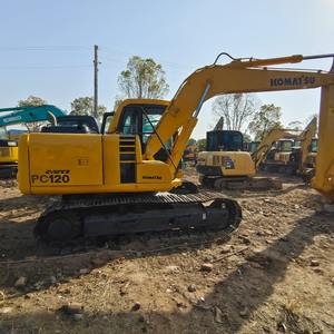Excavadora de 12 toneladas Komatsu usada, a la venta, maquinaria de movimiento de tierras con componentes centrales, cojinete de bomba de engranajes de motor - Product Image 1