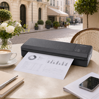 Impresora Térmica Inalámbrica Xprinter P83 A4, Impresora de Etiquetas USB Inalámbrica para el Hogar