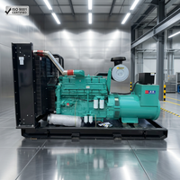 Generador Diésel Cummins de Bajo Precio, 625KVA 500KW, Motor KTA19, Refrigerado por Agua, Conjunto Industrial de Reserva, Trifásico 380V 400V 415V