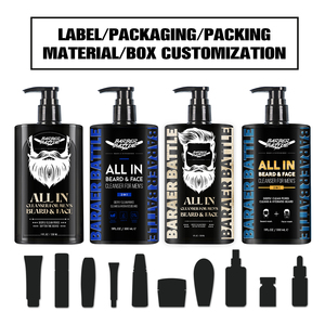 Số lượng lớn tùy chỉnh hương thơm 2 trong 1 người đàn ông râu ria mép mặt rửa tự nhiên thành phần hữu cơ - Product Image 6
