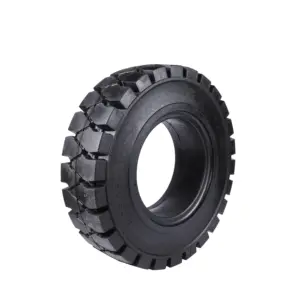 C8.25-15 फैक्ट्री फोर्कलिफ्ट हेवी लिफ्ट टायरों के लिए फोर्कलिफ्ट सॉलिड टायर सॉलिड रबर टायर का उत्पादन करती है