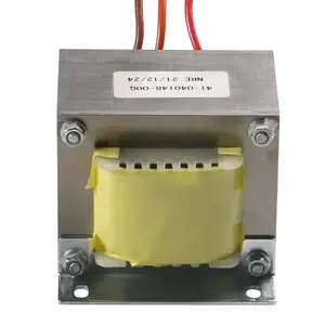Low Frequency Power Step Up Voltage 12v To 240v Ac Ei Lamination Transformer