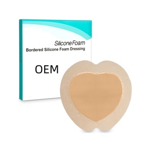 Benda sacrale in Silicone adesivo schiuma medicazione per ferite letto <span class=keywords><strong>trattamento</strong></span> dolente bendaggio per Sacrum - Product Image 1