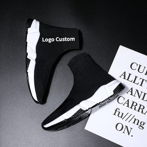 Sneakers da passeggio personalizzate con logo del brand, stile street, a collo basso e alto, morbide, tipo calzino, per uomo e <span class=keywords><strong>donna</strong></span>, con MOQ basso - Product Image 1