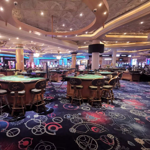 Alfombra de Casino Abstracta Personalizada, Alfombra <span class=keywords><strong>Wynn</strong></span> de Uso Comercial, Alfombra Tufted a Mano con Relleno - Product Image 5