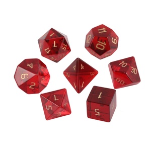 Ensemble de dés polyédriques DND en améthyste naturelle Feeron, 7 pièces, respectueux de l'environnement, durables, en pierres précieuses, pour jeux de rôle de table, avec incrustation de chiffres dorés - Product Image 5
