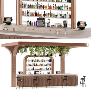 Mostrador de Bar de hotel personalizado Diseño Mostrador de Bar de cóctel comercial - Product Image 3