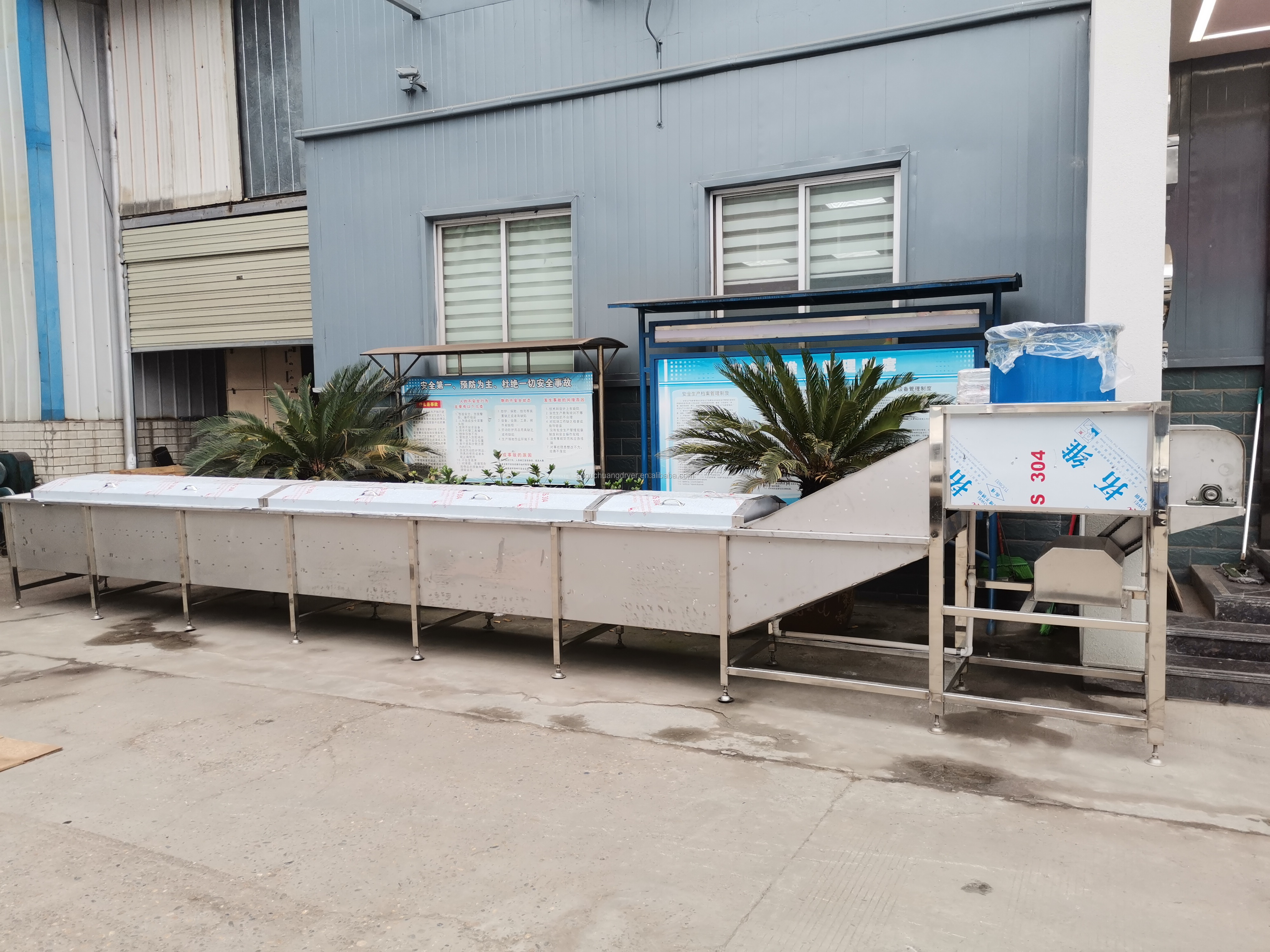 Shouchuang Máy Phôi/Rau Blancher/Thực Phẩm Blanching Máy