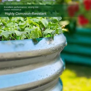 Chậu trồng cây kim loại, luống hoa, luống rau, hộp ươm cây, chậu trồng cây, luống rau, hộp trồng cây, nguồn gốc nhà máy - Product Image 2